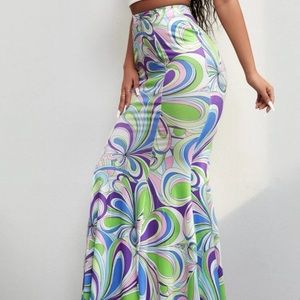 SHEIN Mermaid Maxi Skirt! NWT!